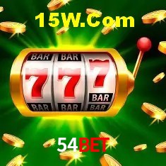 Interface moderna da plataforma 54Bet