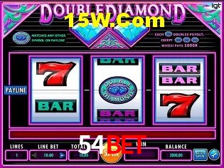 Variedade de jogos na 54Bet